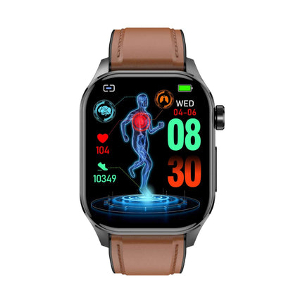 Smartwatch – EKG, Monitor Cukru i Ciśnienia Krwi &amp; Inteligentne Zarządzanie Zdrowiem