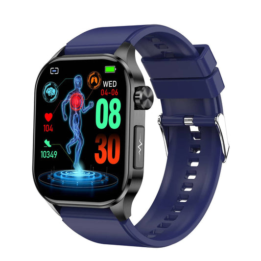 Smartwatch – EKG, Monitor Cukru i Ciśnienia Krwi &amp; Inteligentne Zarządzanie Zdrowiem