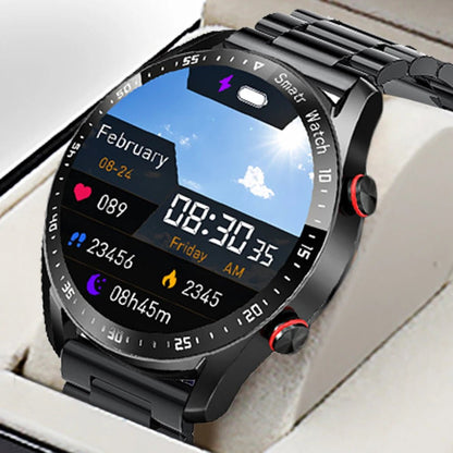 Smartwatch – Kolorowy Ekran Dotykowy &amp; Monitorowanie Zdrowia