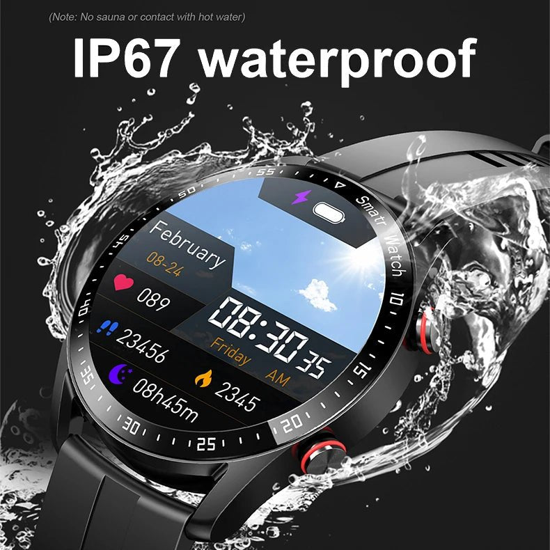 Smartwatch – Kolorowy Ekran Dotykowy &amp; Monitorowanie Zdrowia