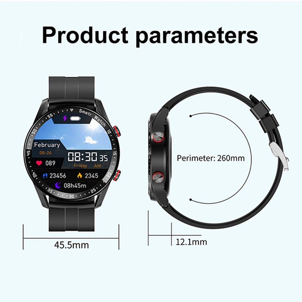 Smartwatch – Kolorowy Ekran Dotykowy &amp; Monitorowanie Zdrowia