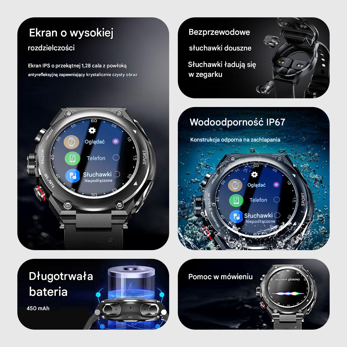 Smartwatch – Lekka Konstrukcja &amp; Monitorowanie Zdrowia