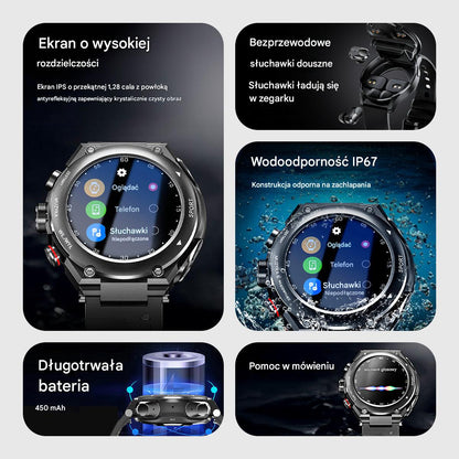 Smartwatch – Lekka Konstrukcja &amp; Monitorowanie Zdrowia