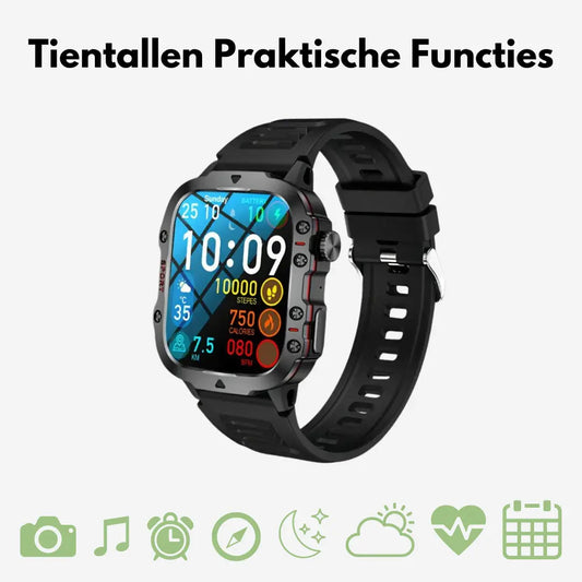 Smartwatch – Wodoodporna Ochrona &amp; Funkcje Sportowe