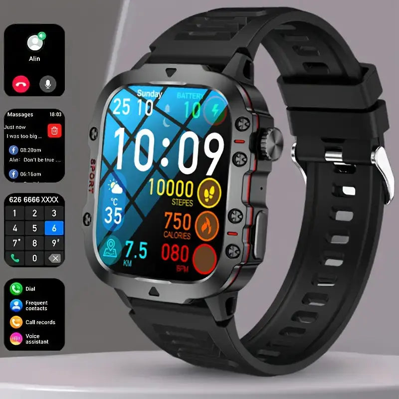 Smartwatch – Wodoodporna Ochrona &amp; Funkcje Sportowe