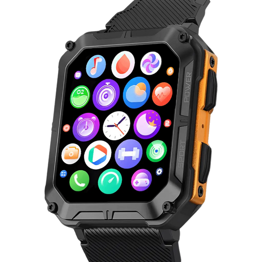 Smartwatch – Wodoodporny Design &amp; Funkcje Zdrowotne