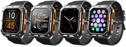 Smartwatch – Wodoodporny Design &amp; Funkcje Zdrowotne