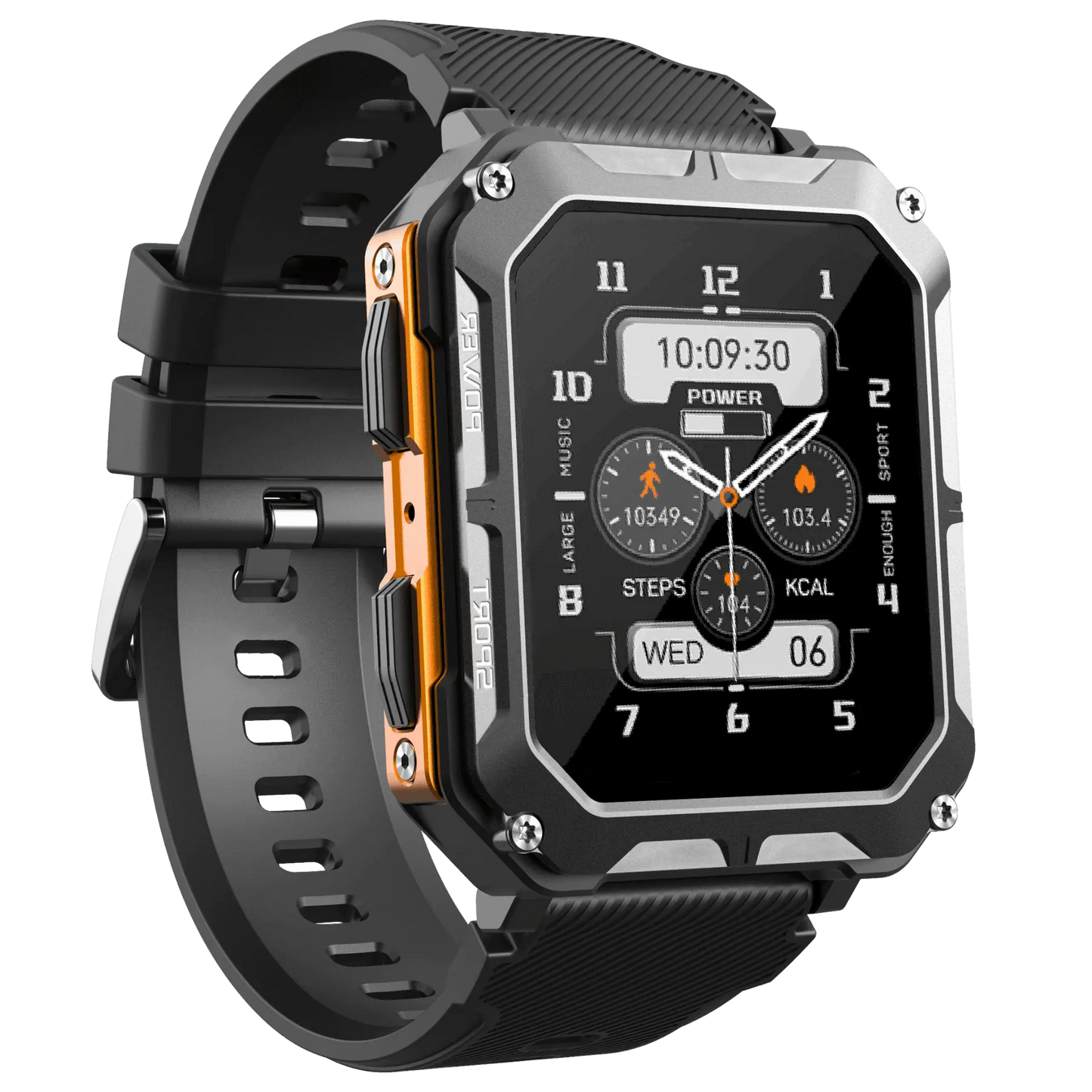 Smartwatch – Wodoodporny Design &amp; Funkcje Zdrowotne