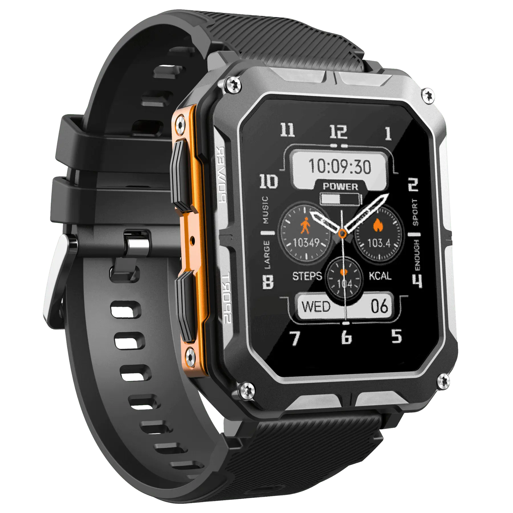 Smartwatch – Wodoodporny Design &amp; Funkcje Zdrowotne