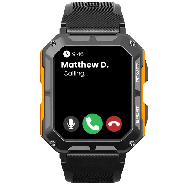 Smartwatch – Wodoodporny Design &amp; Funkcje Zdrowotne
