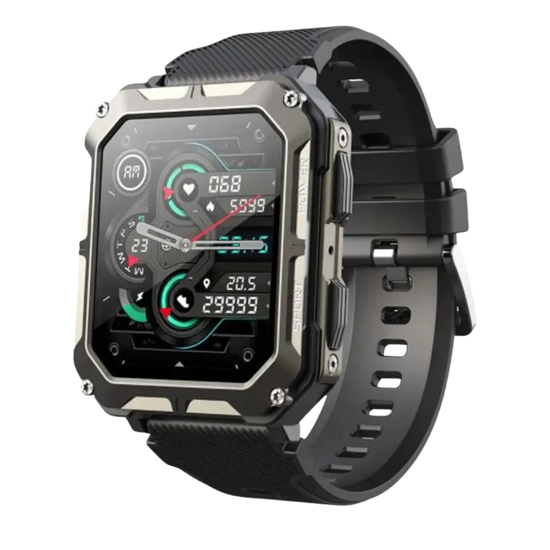 Smartwatch – Wodoodporny Design &amp; Funkcje Zdrowotne