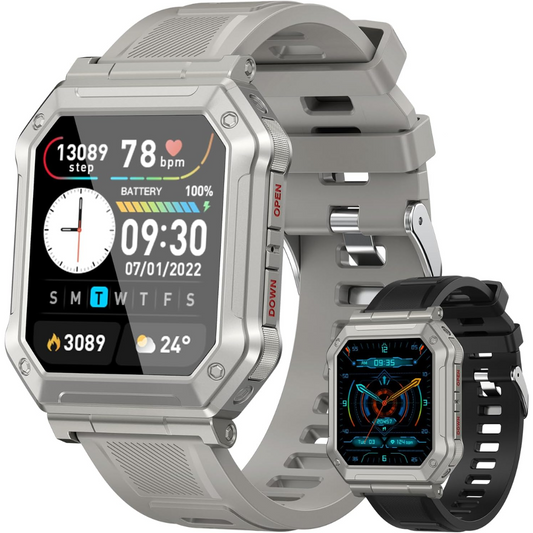 Smartwatch – Wodoodporny Design &amp; Monitorowanie Zdrowia