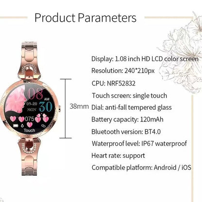 Smartwatch – Wodoodporny Design &amp; Monitorowanie Zdrowia