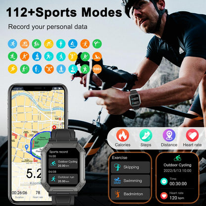 Smartwatch – Wodoodporny Design &amp; Monitorowanie Zdrowia