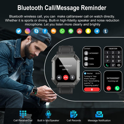 Smartwatch – Wodoodporny Design &amp; Monitorowanie Zdrowia