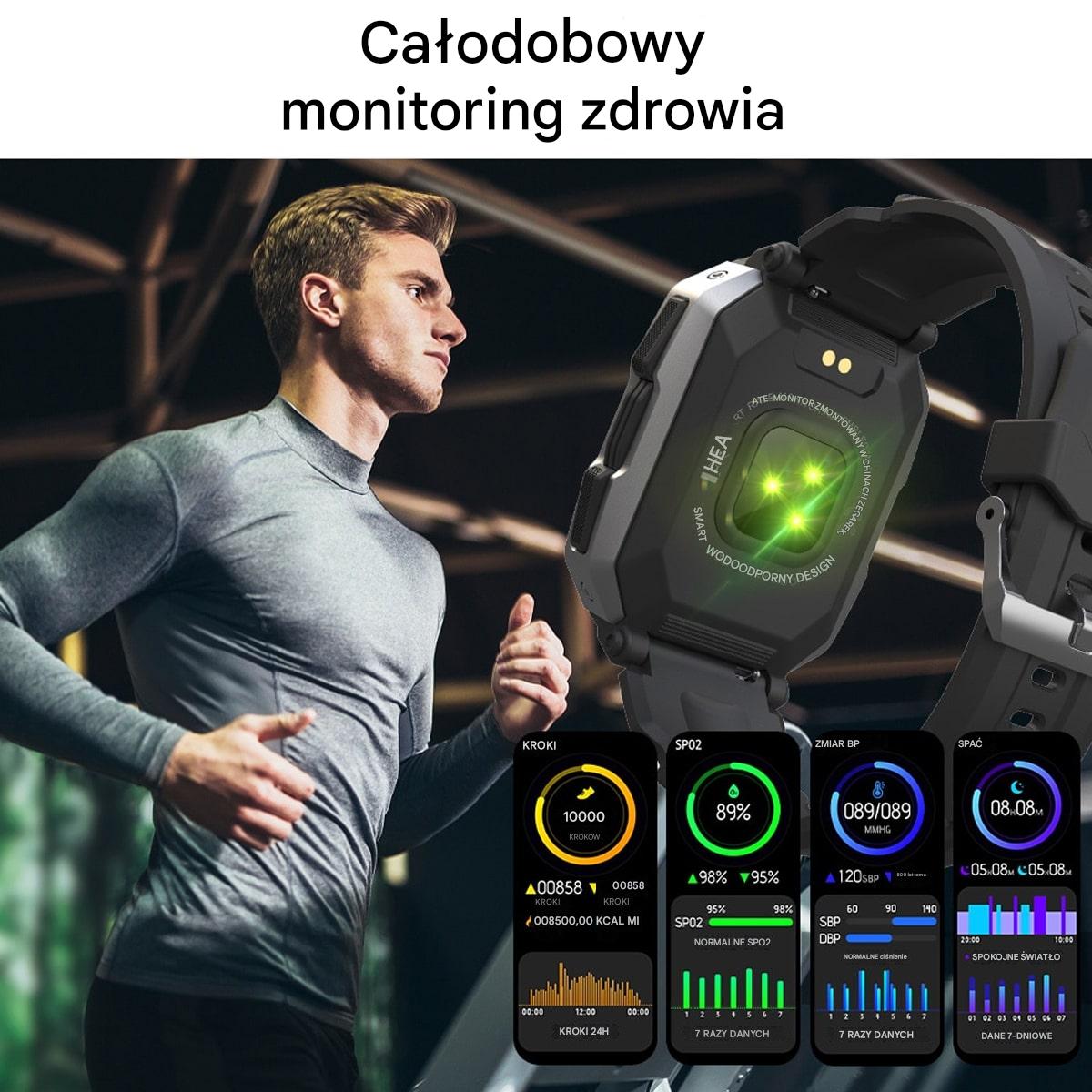 Smartwatch – Wytrzymała Konstrukcja &amp; Monitorowanie Zdrowia