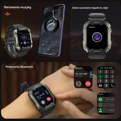 Smartwatch – Wytrzymała Konstrukcja &amp; Monitorowanie Zdrowia
