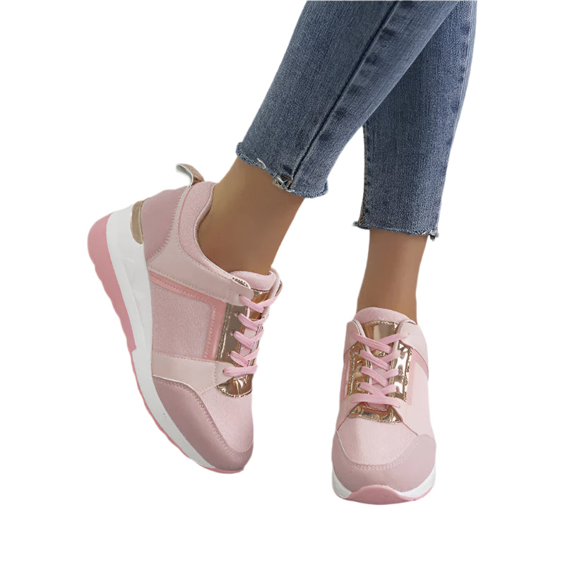 Sneakersy Ortopedyczne – Perforowana Cholewka & Amortyzująca Podeszwa