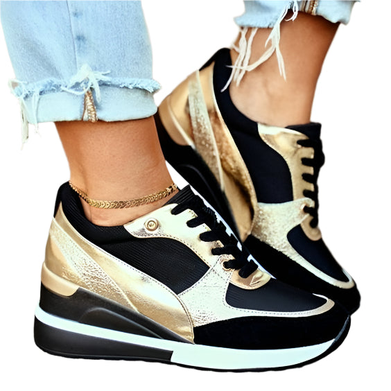Sneakersy Ortopedyczne – Perforowana Cholewka & Amortyzująca Podeszwa