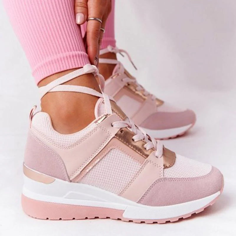 Sneakersy Ortopedyczne – Perforowana Cholewka & Amortyzująca Podeszwa