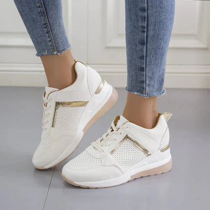 Sneakersy Ortopedyczne – Perforowana Cholewka & Amortyzująca Podeszwa