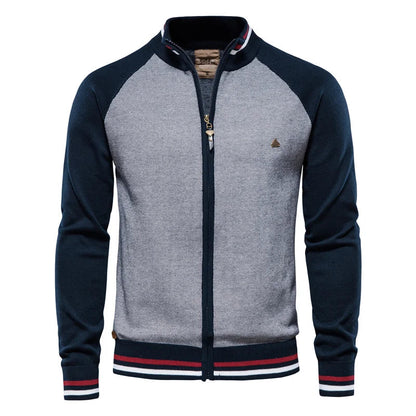 Stylowa męska bluza z zamkiem – Komfort i nowoczesny design