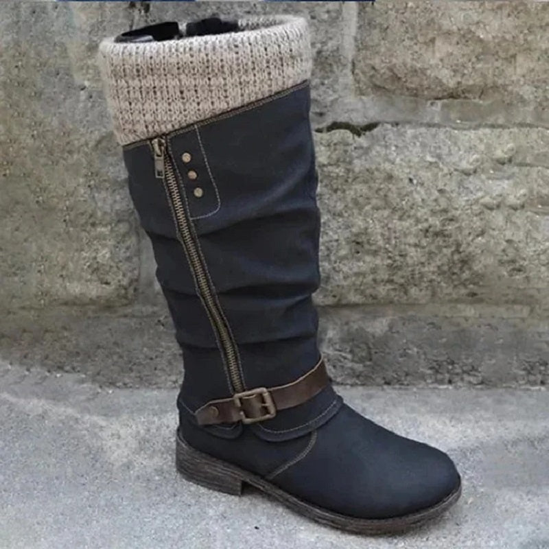 Stylowe Botki Damskie z Grubym Obcasem – Komfort i Elegancja