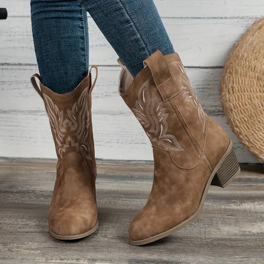 Stylowe Botki Retro dla Kobiet – Wygodne i Eleganckie