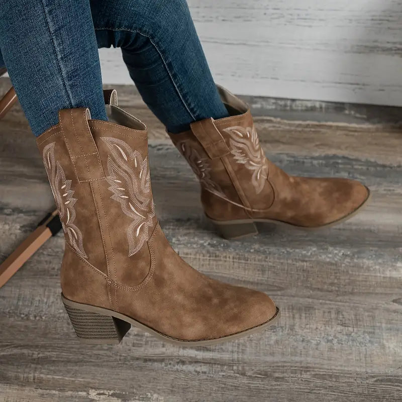 Stylowe Botki Retro dla Kobiet – Wygodne i Eleganckie