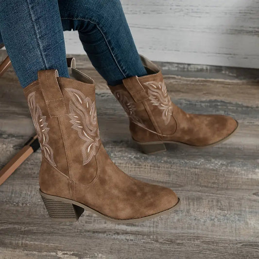 Stylowe Botki Retro dla Kobiet – Wygodne i Eleganckie
