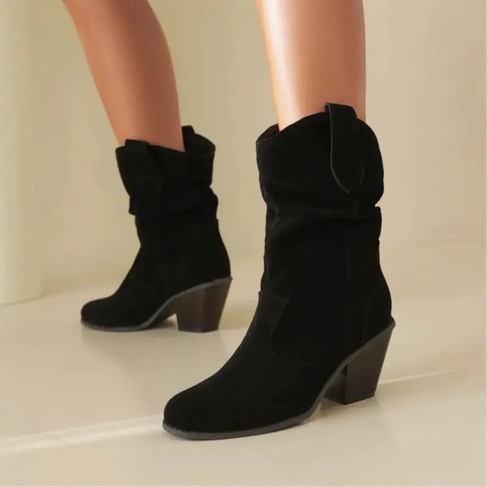 Stylowe Buty Kowbojskie Damskie – Elegancki Retro Urok dla Każdej Stylizacji