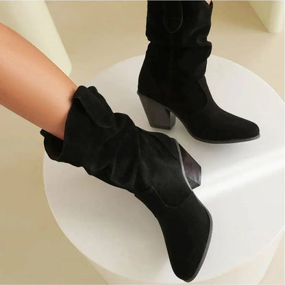 Stylowe Buty Kowbojskie Damskie – Elegancki Retro Urok dla Każdej Stylizacji