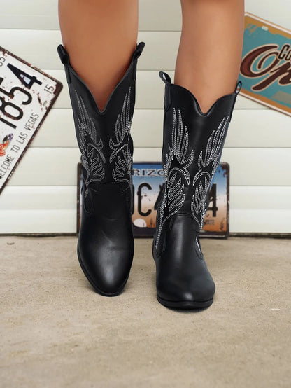 Stylowe Buty Kowbojskie Męskie z Miękką Podszewką – Komfortowe i Eleganckie