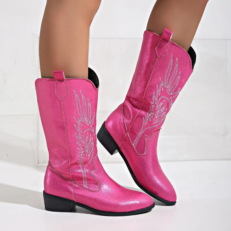 Stylowe Buty Kowbojskie Męskie z Miękką Podszewką – Komfortowe i Eleganckie