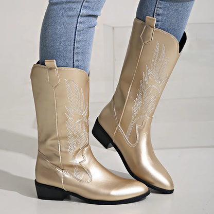 Stylowe Buty Kowbojskie Męskie z Miękką Podszewką – Komfortowe i Eleganckie