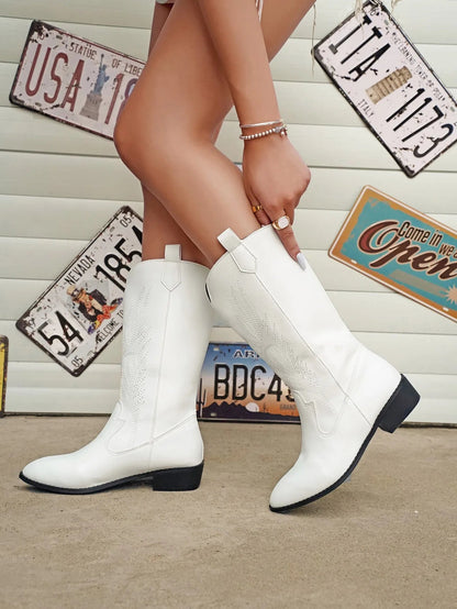 Stylowe Buty Kowbojskie Męskie z Miękką Podszewką – Komfortowe i Eleganckie