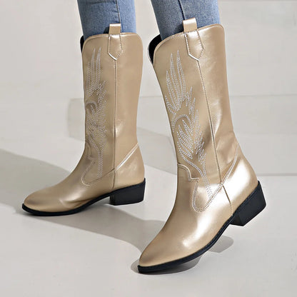 Stylowe Buty Kowbojskie Męskie z Miękką Podszewką – Komfortowe i Eleganckie