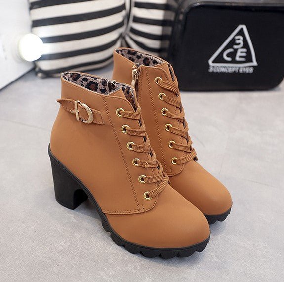 Stylowe Koronkowe Buty Kostki dla Kobiet – Wygodne i Eleganckie