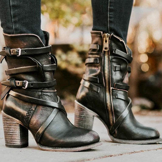 Stylowe Zimowe Buty Damskie – Ciepłe i Wygodne