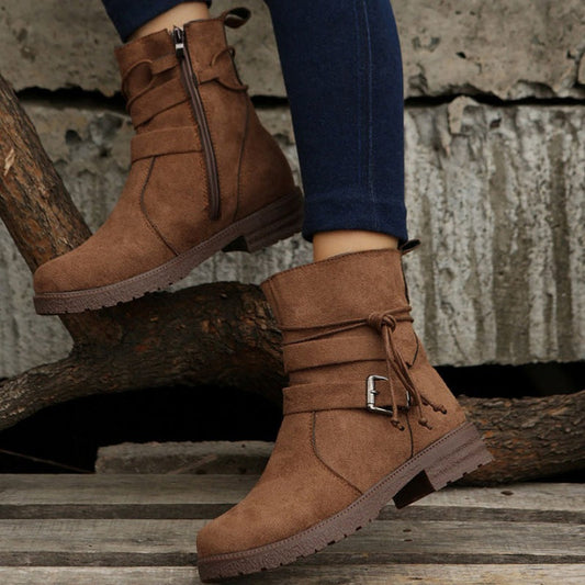 Stylowe buty damskie z klamrą – Wygodne i Eleganckie