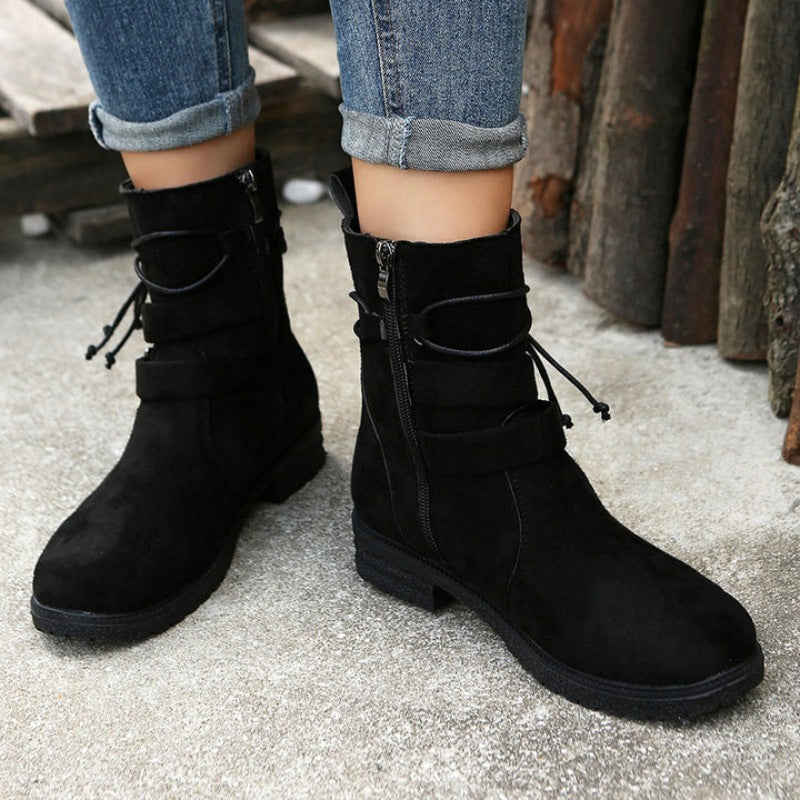Stylowe buty damskie z klamrą – Wygodne i Eleganckie