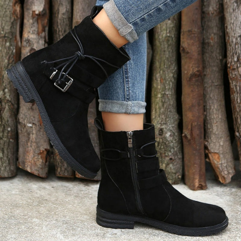 Stylowe buty damskie z klamrą – Wygodne i Eleganckie