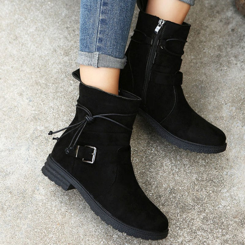Stylowe buty damskie z klamrą – Wygodne i Eleganckie
