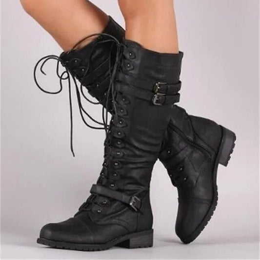 Stylowe buty z klamrą dla kobiet – Elegancki i odważny design