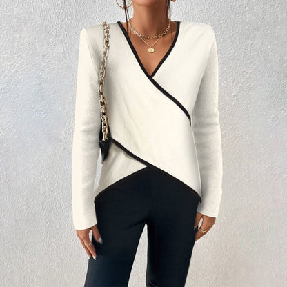 V-Neck Sweater for Women – Elegant & Warm