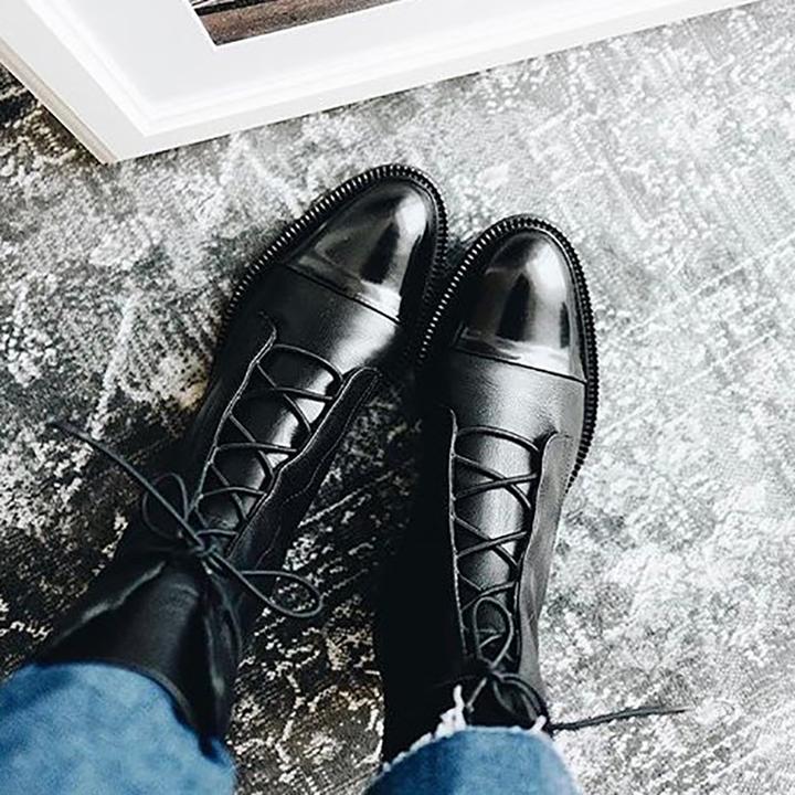 Vintage Ankle Boots for Women – Elegant & Comfortable