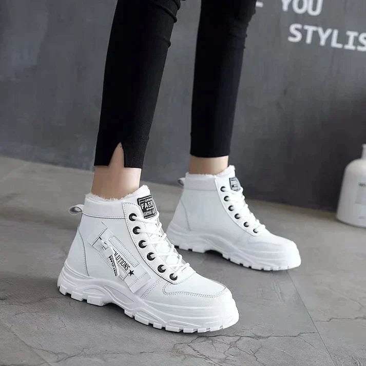 Wodoodporne Buty Zimowe Damskie - Stylowe i Komfortowe na Zimowe Spacerowanie