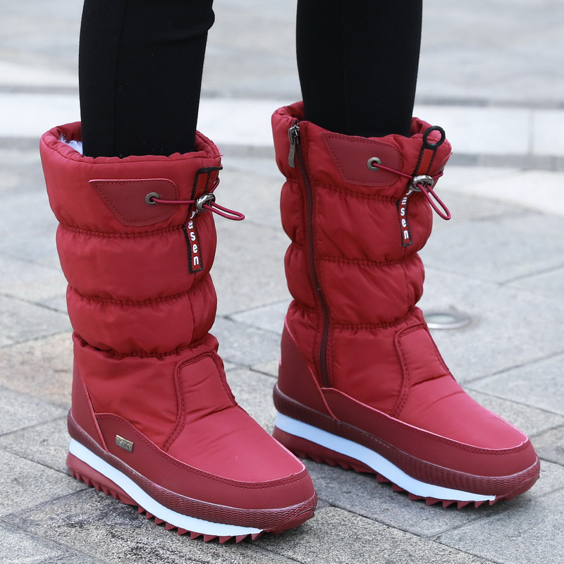 Wodoodporne Zimowe Buty Damskie – Ciepłe i Stylowe