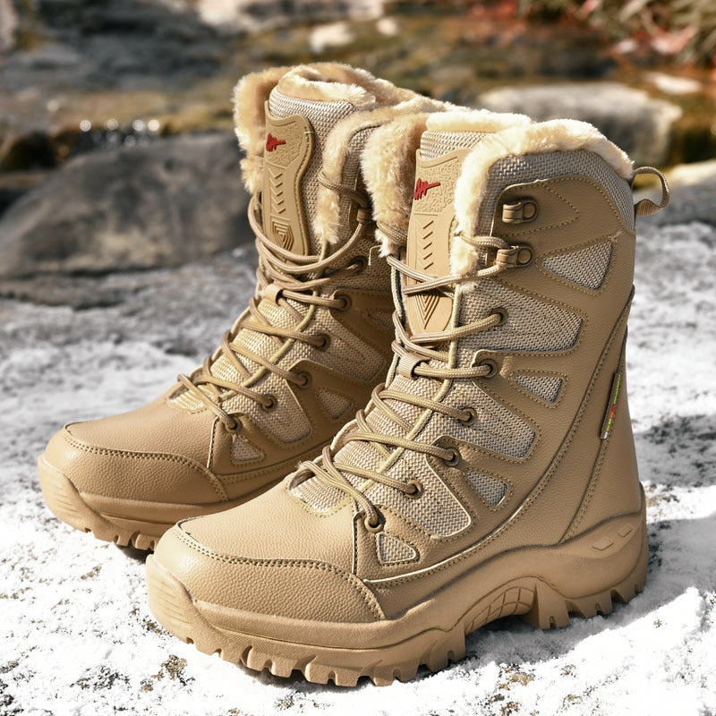 Wodoodporne buty trekkingowe dla kobiet – Ciepłe i stabilne na zimowe wędrówki
