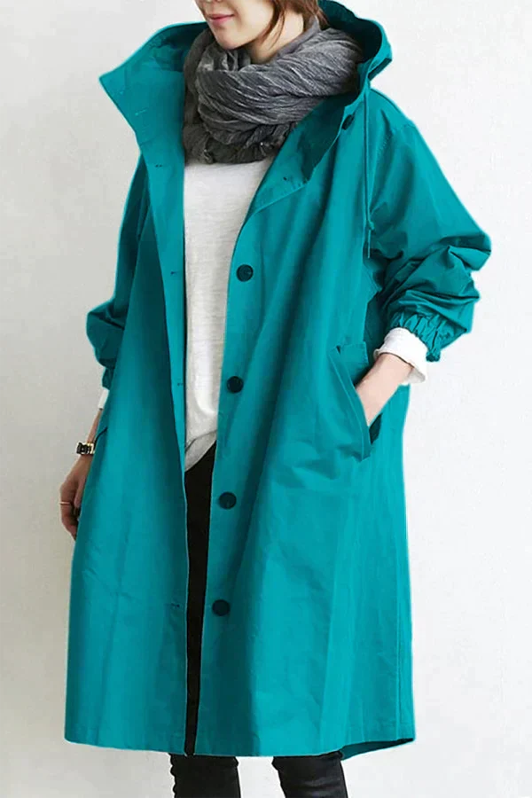 Wodoodporny Mackintosh dla Kobiet – Nowoczesny i Stylowy